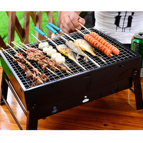 43cm Portable Box-type Charcoal Grill