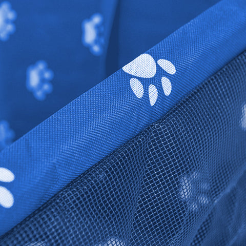 Waterproof Car Seat Pet Booster Blue