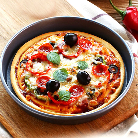 10-inch Round Steel Pizza Tray Oven Baking Pan