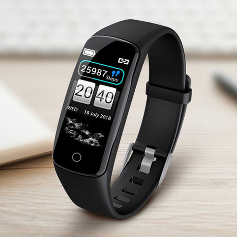 Smart Watch Fitness Tracker Blue