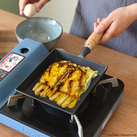 Cast Iron Tamagoyaki Omelette Fry Pan