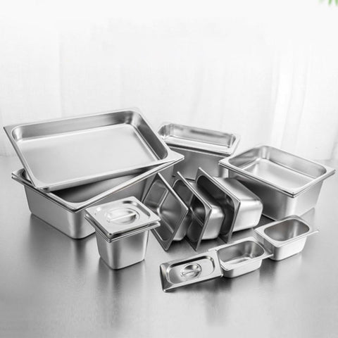 Gastronorm GN Pan Full Size 1/3 GN Pan 10cm Deep
