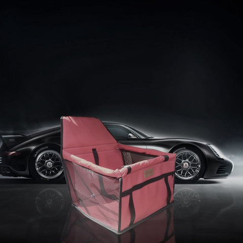 Waterproof Car Seat Portable Dog Carrier Bag Red