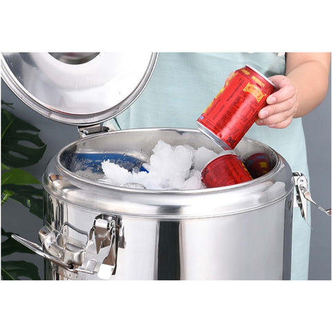 22L Stainless Steel Insulated Beverage Dispenser with Tap