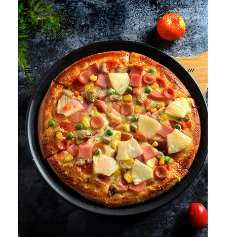 10-inch Round Steel Pizza Tray Oven Baking Pan