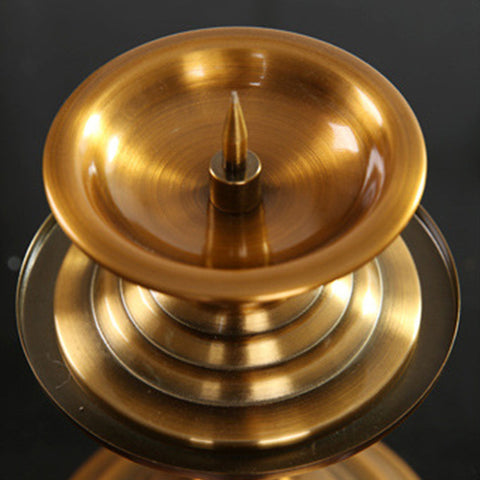 33.5cm Gold Nordic Candle Holder