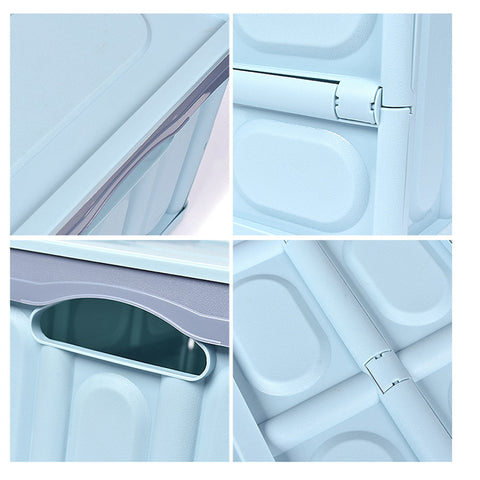 30L Collapsible Car Trunk Storage Box Blue