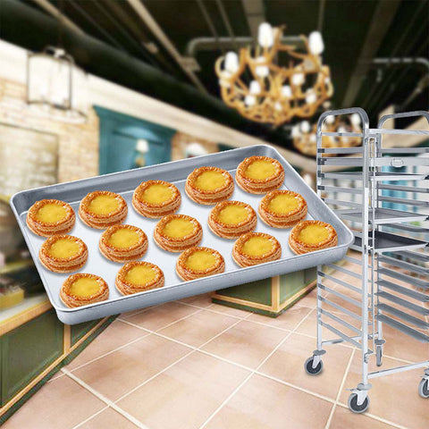 15-Tier Gastronorm Trolley w/ Aluminum Pan