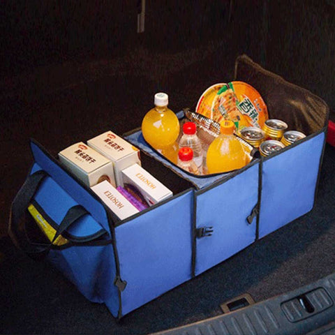 Portable Car Set Inflatable Air Bed Mattress Storage Organiser Handheld Vacuum Cleaner Orange