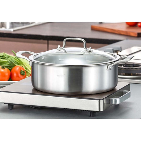 32cm Stainless Steel Casserole