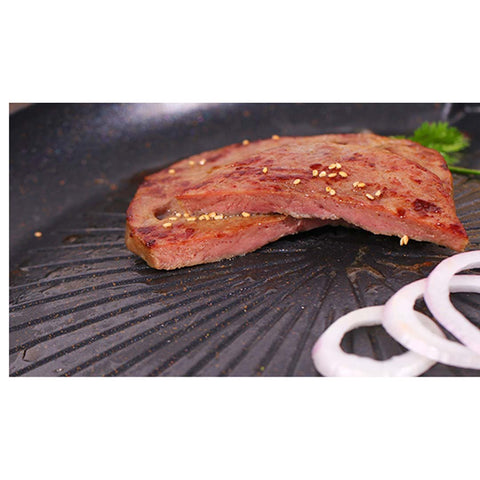 Portable BBQ Butane Gas Stove Non-Stick Grill Round Plate