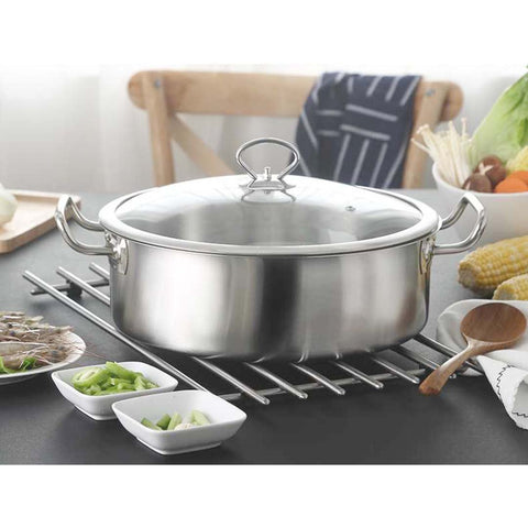 28cm Stainless Steel Casserole