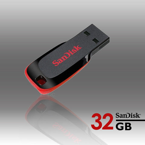 Sandisk Cruzer Blade CZ50 32GB USB Flash Drive - Terrific Buys