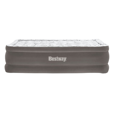 Bestway Air Mattress Bed Single Size Inflatable Flocked Camping Beds 56CM