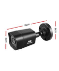 UL-TECH 4CH 5 IN 1 DVR CCTV Security System Measurement