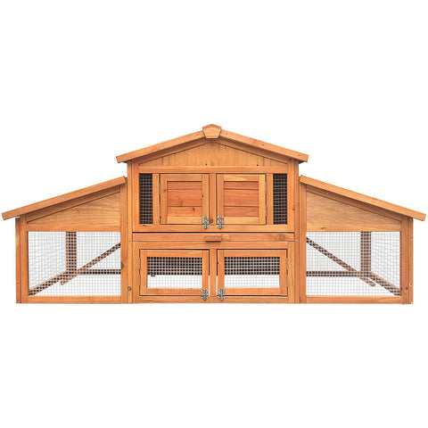 Gardeon 2 Storey Wooden Hutch