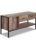 Artiss TV Stand Entertainment Unit Storage Cabinet Industrial Rustic Wooden 120cm