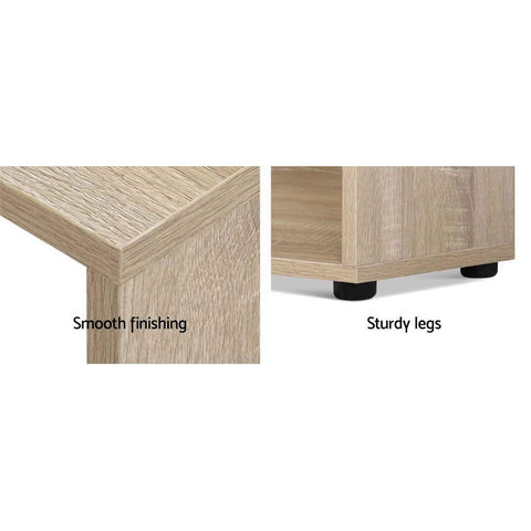 Office Computer Desk Corner Study Table Workstation Bookcase Storage