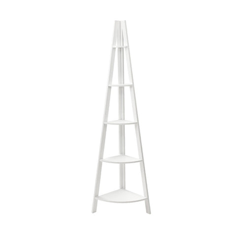 Artiss 5 Tier Corner Ladder Display Shelf Home Storage Plant Stand Bookshelf