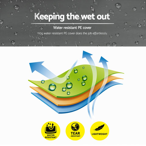 Instahut Gazebo 4x3m Party Marquee Outdoor Wedding Event Tent Iron Art Patio