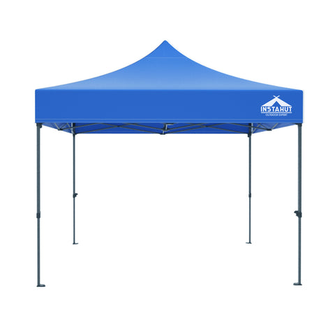 Instahut Gazebo Pop Up Marquee 3x3 Outdoor Wedding Gazebos Base Pod Kit Blue