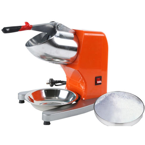 Commercial Electric Ice Shaver Orange