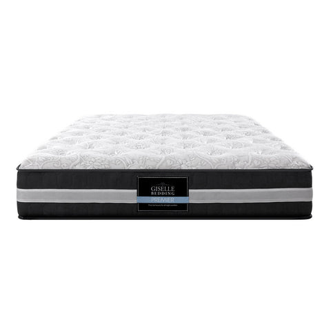 Giselle Double Mattress Bed Size 7 Zone Pocket Spring Medium Firm Foam 30cm