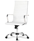 Artiss Eamon Gaming Office Chair Computer Desk Chairs Home Work Study White High Back
