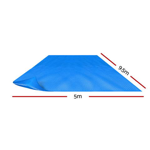 Aquabuddy 9.5X5M Solar Swimming Pool Cover 500 Micron Isothermal Blanket