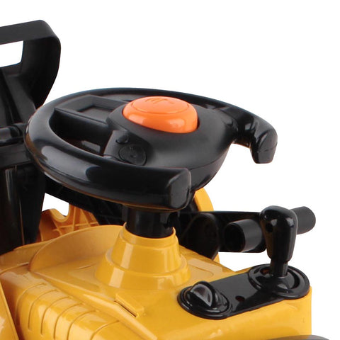 Keezi Kids Ride On Bulldozer - Yellow