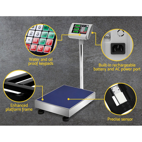 eMAJIN Platform Scale 300KG Digital Scales Electronic Postal Shop Computing
