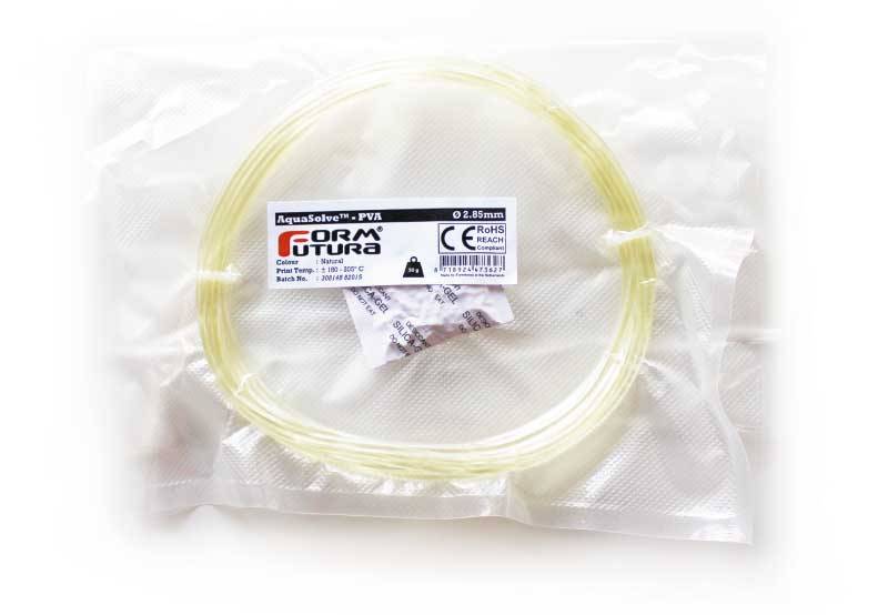 PVA Support Filament AquaSolve - PVA 1.75mm Natural 50 gram 3D Printer ...