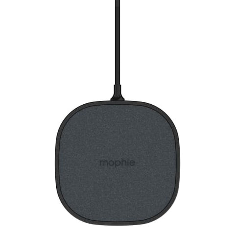 MOPHIE Wireless Charging Pad 15W - Black (401305907), Qi Certified & Approved, Charge Pad