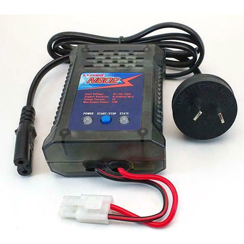 GT Power N802 NiMH NiCd Quick Battery AC Charger RC Hobby 2Amp Tamiya