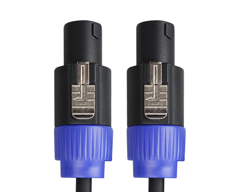 Precision Audio 5 Pack Speakon to Speakon Cable Amp Mixer Speaker 20m SPEAKON20
