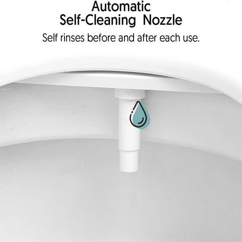 Single Nozzles Toilet Bidet Seat Non Electric Toilet Water Sprayer Cold Water