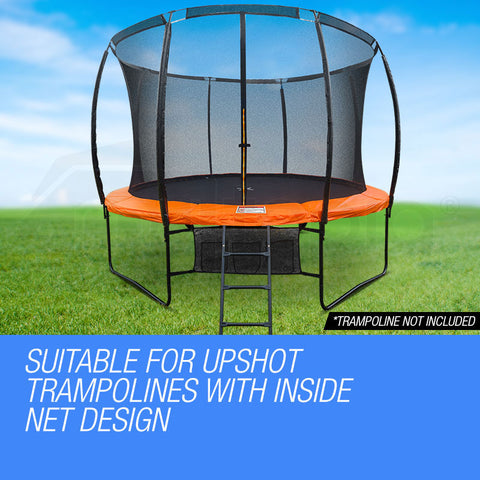 UP-SHOT 16ft Replacement Round Trampoline Inner Safety Net Enclosure 12 Pole