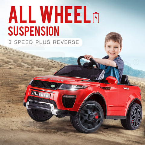 ROVO KIDS Ride-On Car Electric Toy Childrens Battery Powered w/ Remote 12V Red