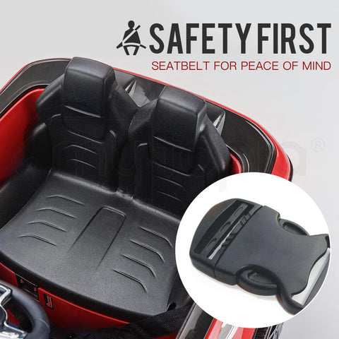 ROVO KIDS Ride-On Car Electric Toy Childrens Battery Powered w/ Remote 12V Red