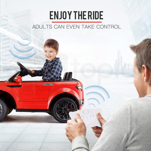 ROVO KIDS Ride-On Car Electric Toy Childrens Battery Powered w/ Remote 12V Red