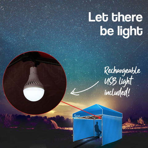 Red Track 3x3m Folding Gazebo Shade Outdoor Pop-Up Blue Foldable Marquee