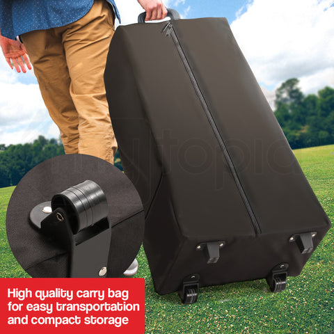 Red Track 3x6m Folding Gazebo Shade Outdoor Navy Foldable Marquee Pop-Up