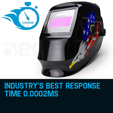 ROSSI Solar Auto Darkening Welding Helmet ARC/TIG/MIG Welder Machine Mask