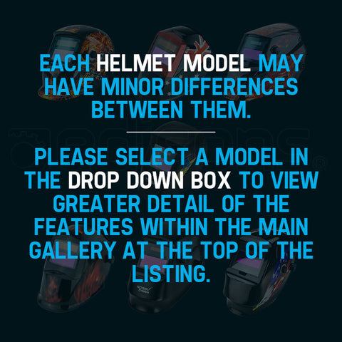 ROSSI Solar Auto Darkening Welding Helmet ARC/TIG/MIG Welder Machine Mask