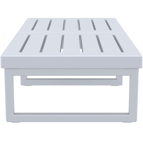 Mykonos Lounge Table XL - Silver Grey