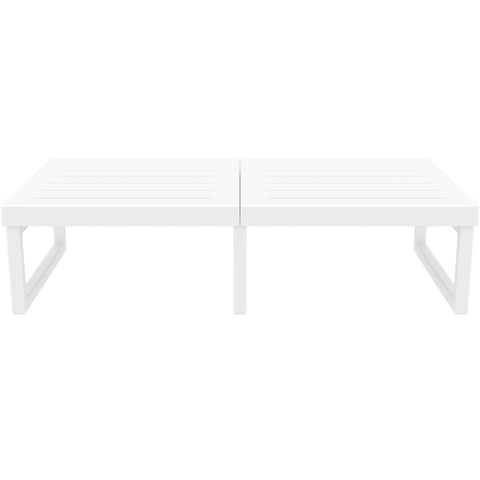 Mykonos Lounge Table XL - Silver Grey