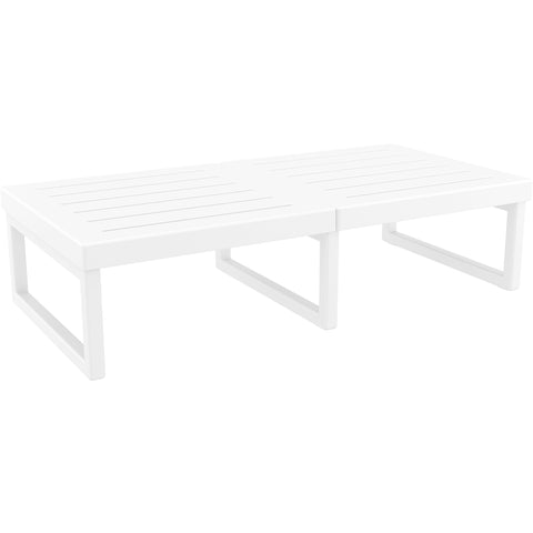 Mykonos Lounge Table XL - Silver Grey