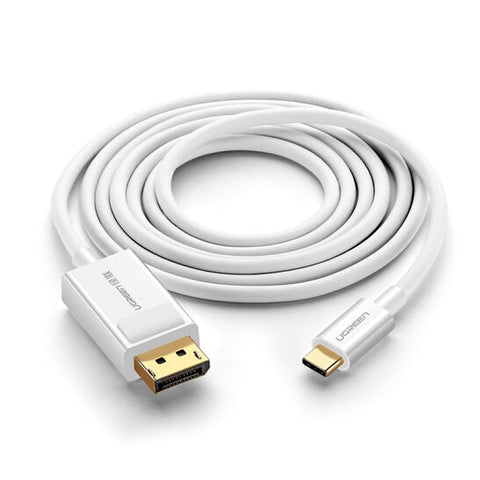 UGREEN USB Type C to DP Cable 1.5m (White) 40420
