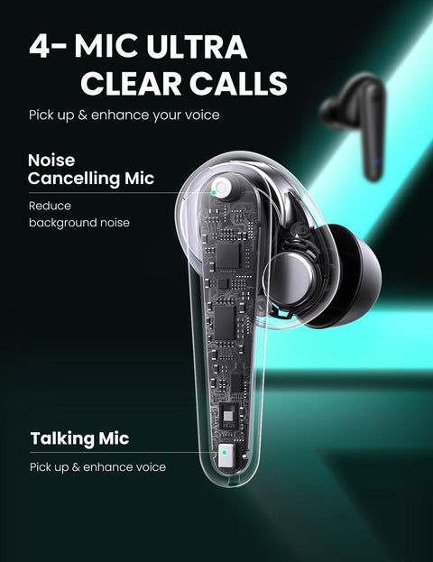 UGREEN 80650 HiTune T1 Wireless Earbuds White