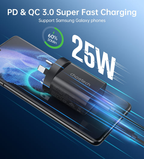 CHOETECH PD6003 25W USB-C Fast Charger